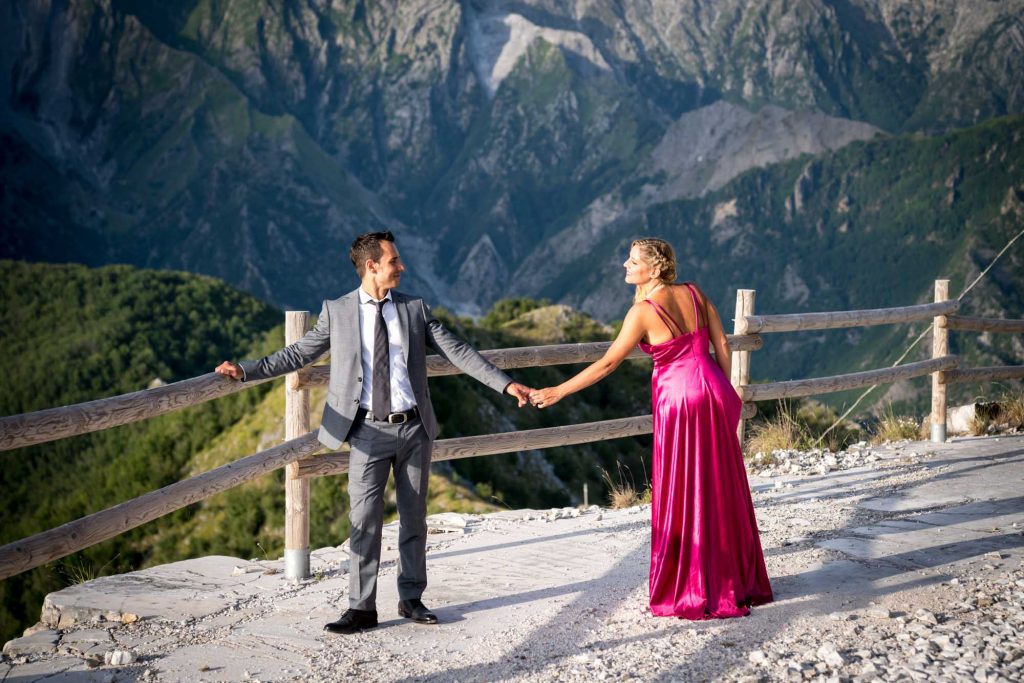 prematrimonio alle cave di carrara