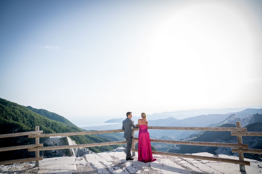 prematrimonio alle cave di carrara