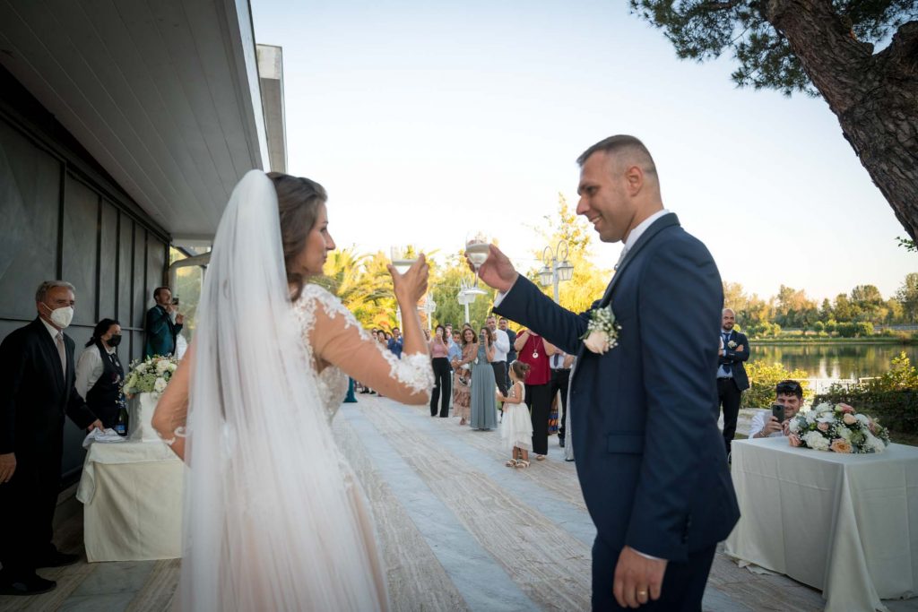matrimonio al lago del sole
