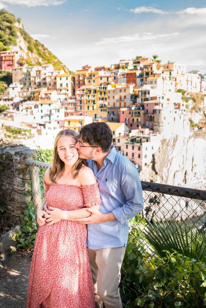 ritratto di coppia alle cinqueterre